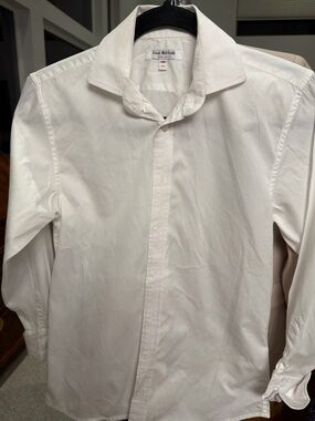 Isaac Mizrahi boy’s  White Dress Shirt